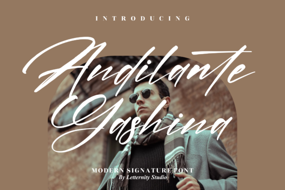 Andilante Gashina: A Premium Script Typeface for Campaigns