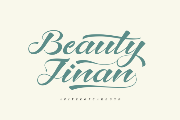 Beauty Jinan: A Premium Script Font for Modern Web Design