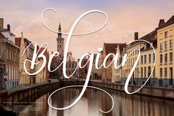 Belgian: A Refined Script Font for Elegant Branding
