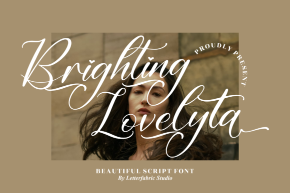 Brighting Lovelyta: A Magical Script Font for Editorial Design