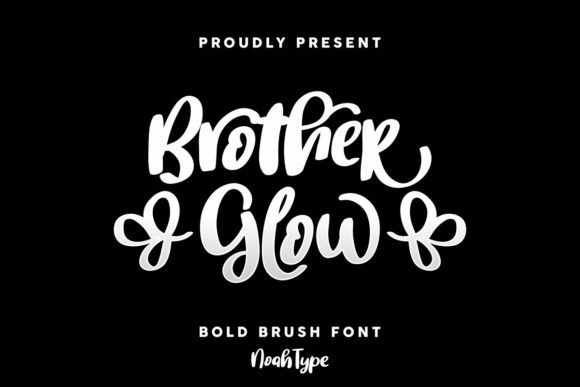 Brother Glow: A Handwritten Font for Editorial Design