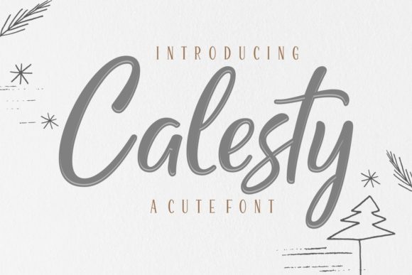 Calesty: The Elegant Script Font for Campaigns