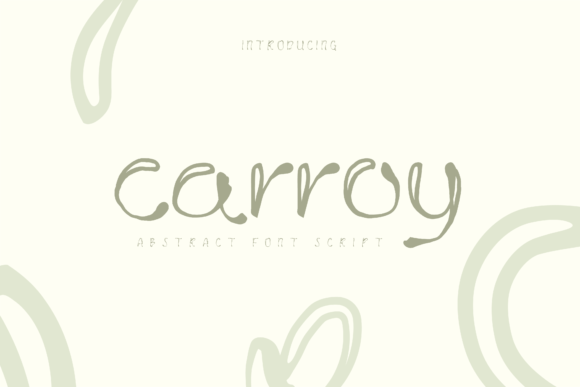 Carroy: A Handwritten Font for Campaigns