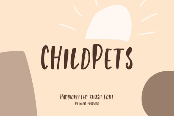 ChildPets: A Chic Handwritten Font for Modern Branding
