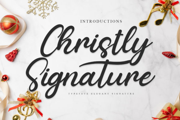 Christly Signature: The Elegant Script Font for Your Brand