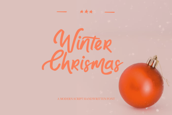 Christmas and Winter: A Festive Script Font for Marketers