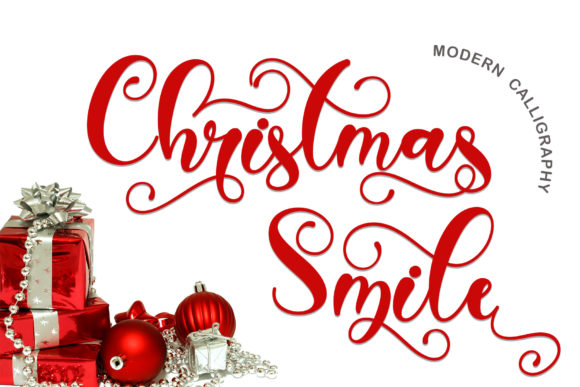Christmas Smile: A Festive Script Font for Campaigns