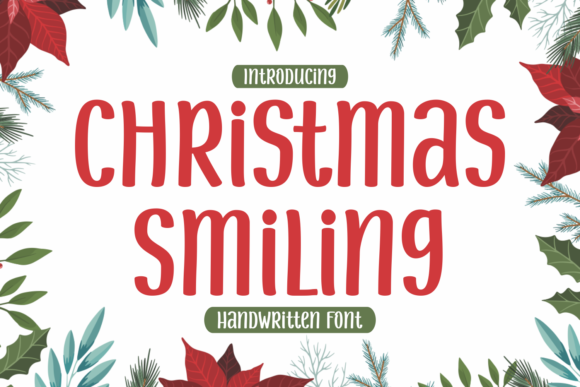 Christmas Smiling: A Handwritten Font for Holiday Branding