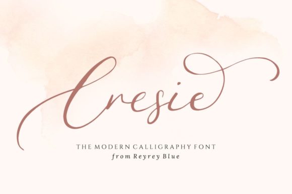Cresie: A Timeless Handwritten Font for Makers