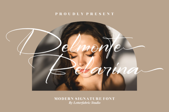 Delmonte Belarina: A Premium Script Typeface for Branding