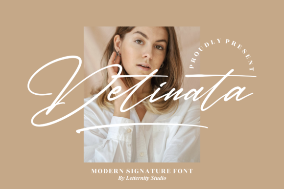 Detinata: An Elegant Script Font for Crafters