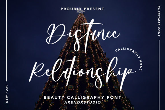 Distance Relationship: A Timeless Handwritten Font for Brands