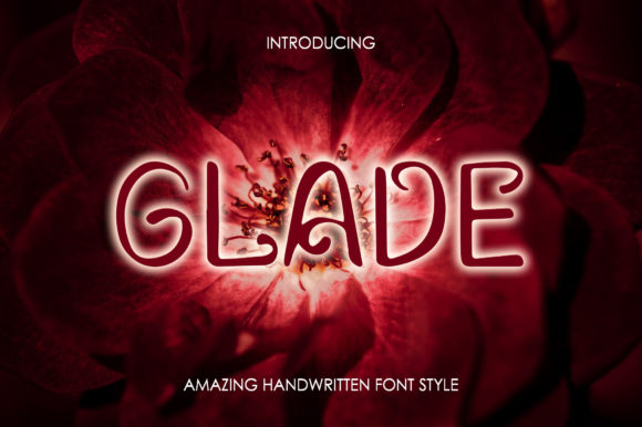 Glade: A Handwritten Font for Modern Editorial Design