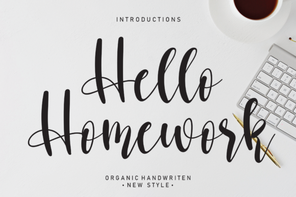 Hello Homework: A Timeless Handwritten Font for Editors
