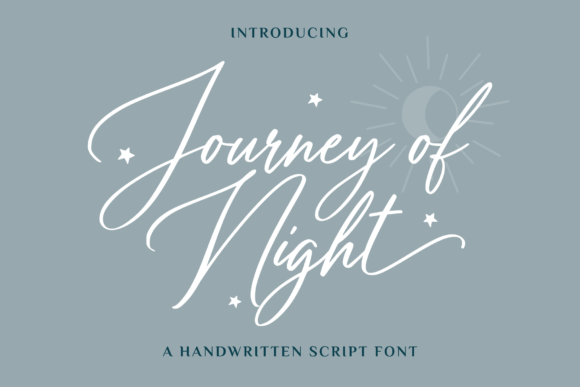 Journey of Night: A Timeless Script Font for Marketers
