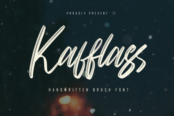 Kafflass: The Handwritten Font for High-Impact Campaigns