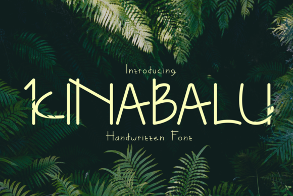Kinabalu: A Handwritten Font for Authentic Branding