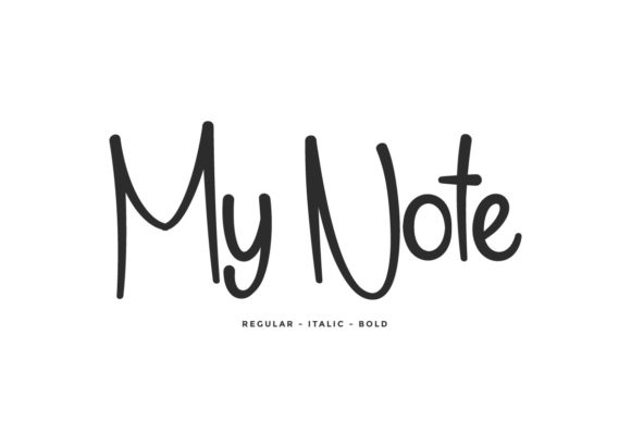 My Note: A Premium Script Font for Campaigns