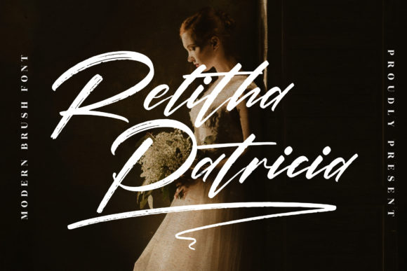 Relitha Patricia: A Playful Script Font for Editorial Design
