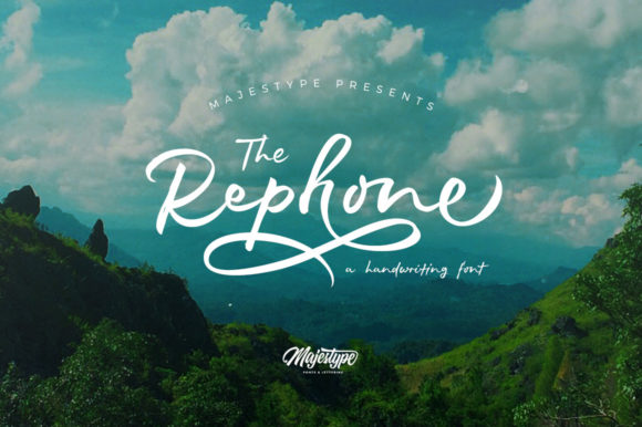 Rephone Font: A Playful Script for Web Design