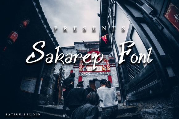 Sakarep: A Playful Script Font for Campaigns