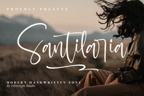 Santilaria: A Timeless Handwritten Font for Brands
