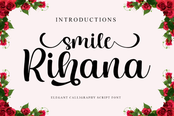 Smile Rihana: A Handwritten Font for Your Brand