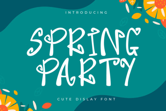 Spring Party: A Whimsical Handwritten Font for Editors
