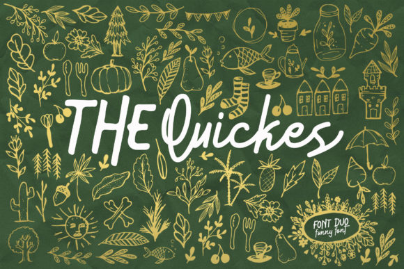 The Quickes: A Vintage Script Font for Editorial Design