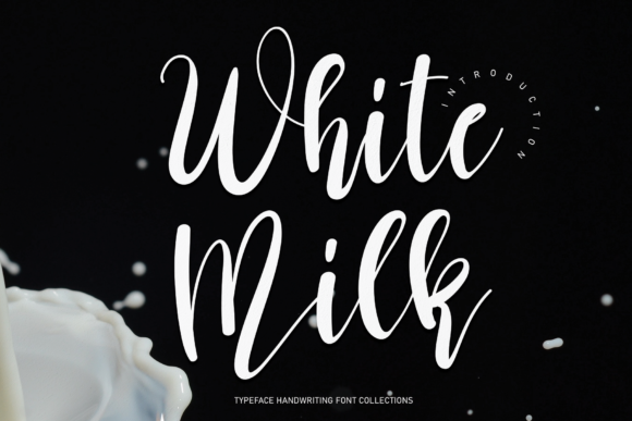 White Milk: A Chic Script Font for Makers
