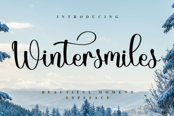 Wintersmiles: A Graceful Script Font for Your Brand